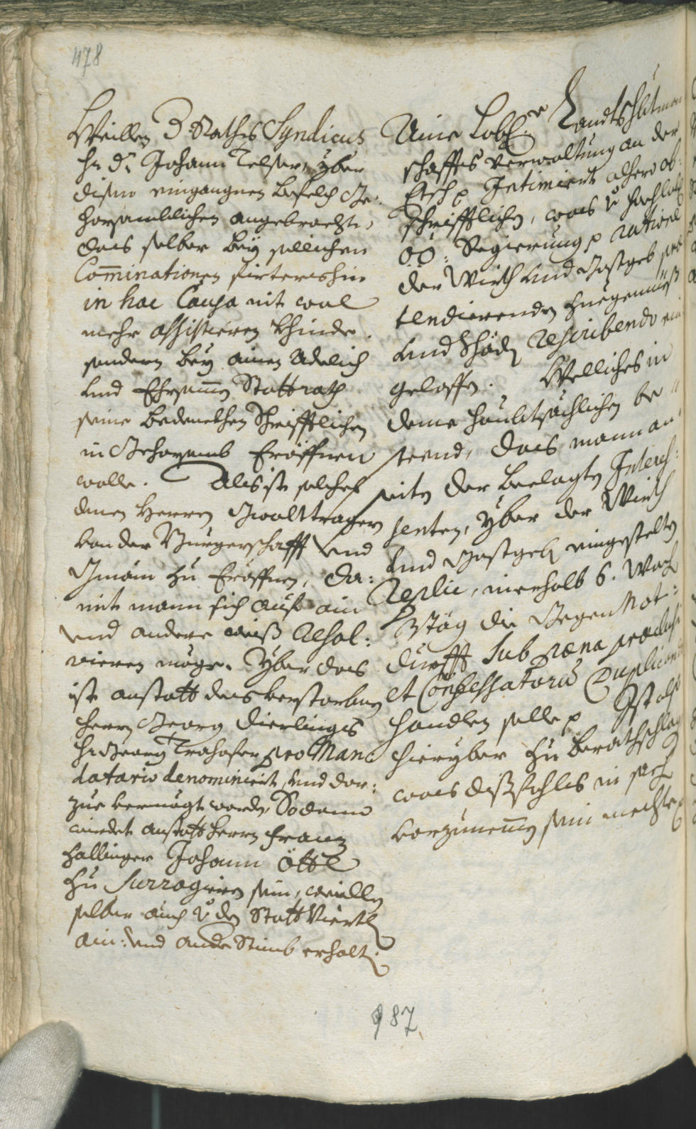 Civic Archives of Bozen-Bolzano - BOhisto Ratsprotokoll 1708/11 