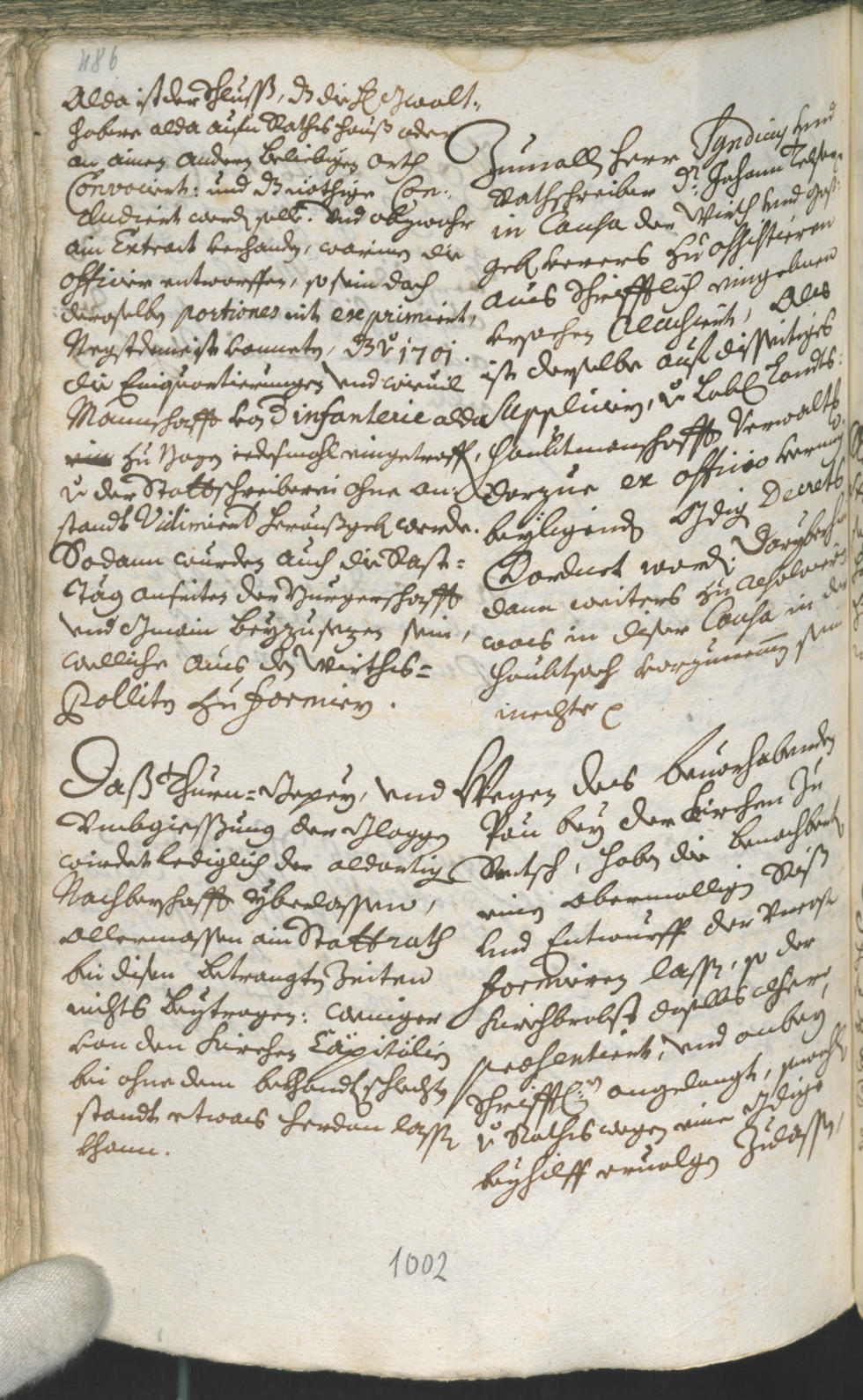 Civic Archives of Bozen-Bolzano - BOhisto Ratsprotokoll 1708/11 