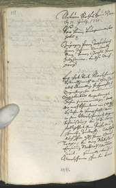 Archivio Storico della Città di Bolzano - BOhisto protocollo consiliare 1708/11 - 
