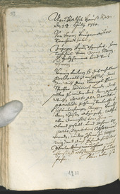 Archivio Storico della Città di Bolzano - BOhisto protocollo consiliare 1708/11 - 