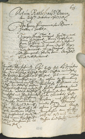 Civic Archives of Bozen-Bolzano - BOhisto Ratsprotokoll 1708/11 - 
