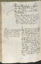 Civic Archives of Bozen-Bolzano - BOhisto Ratsprotokoll 1708/11 - 