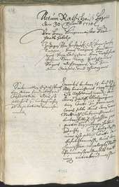 Civic Archives of Bozen-Bolzano - BOhisto Ratsprotokoll 1708/11 - 