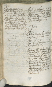 Civic Archives of Bozen-Bolzano - BOhisto Ratsprotokoll 1708/11 - 