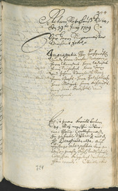 Civic Archives of Bozen-Bolzano - BOhisto Ratsprotokoll 1708/11 - 