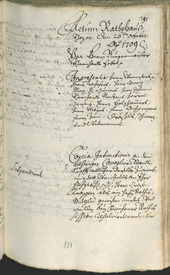 Civic Archives of Bozen-Bolzano - BOhisto Ratsprotokoll 1708/11 - 