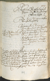Civic Archives of Bozen-Bolzano - BOhisto Ratsprotokoll 1708/11 - 