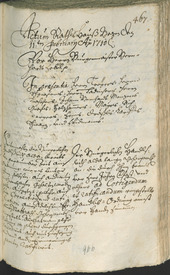 Archivio Storico della Città di Bolzano - BOhisto protocollo consiliare 1708/11 - 