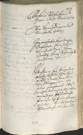 Civic Archives of Bozen-Bolzano - BOhisto Ratsprotokoll 1708/11 - 