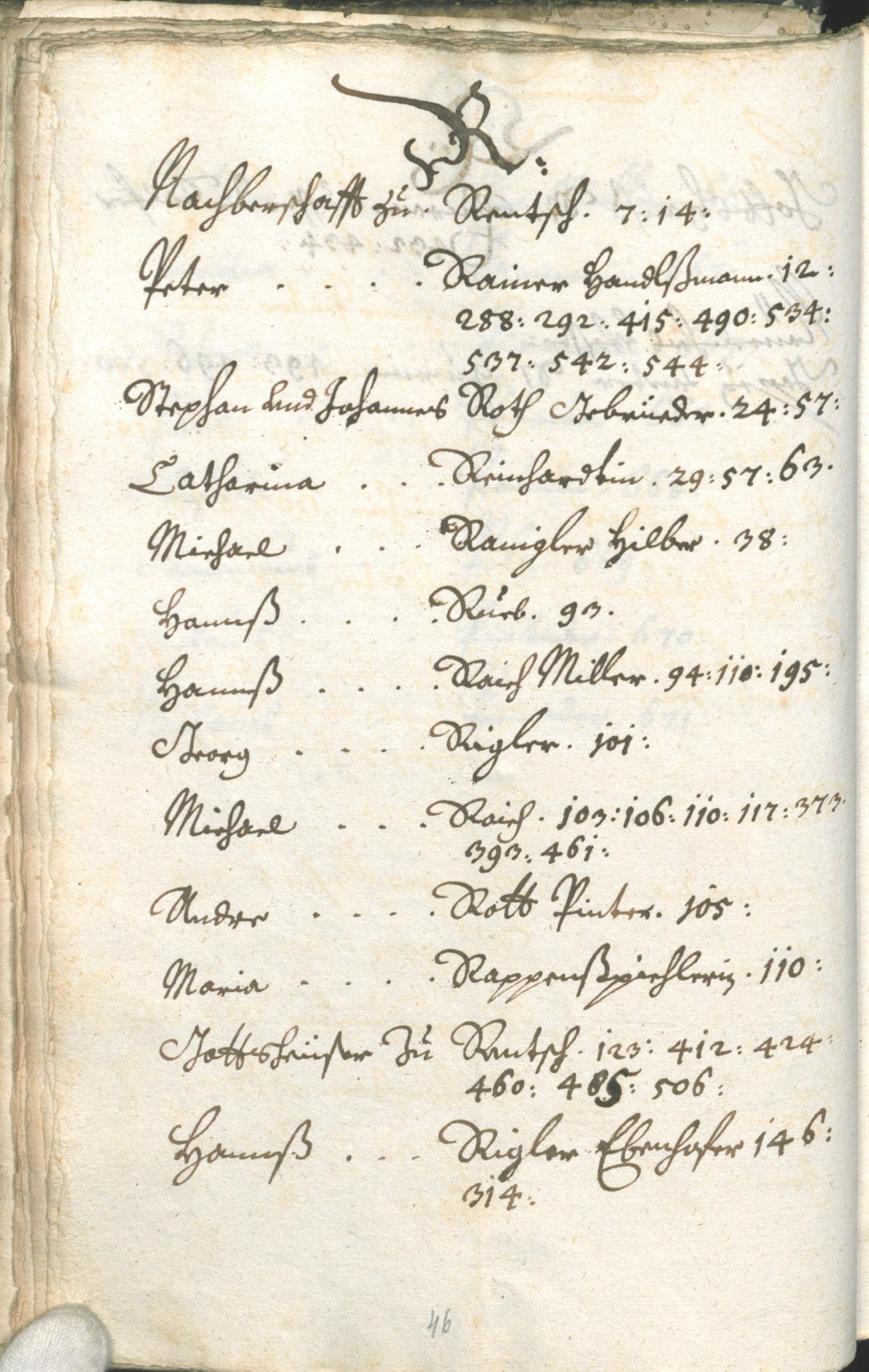 Stadtarchiv Bozen - BOhisto Ratsprotokoll 1708/11 