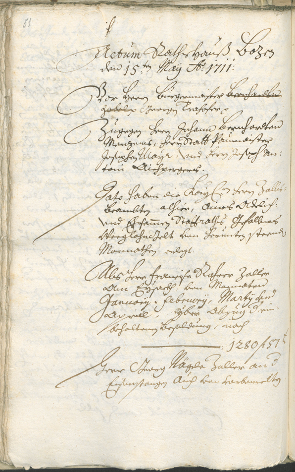 Civic Archives of Bozen-Bolzano - BOhisto Ratsprotokoll 1711/14 