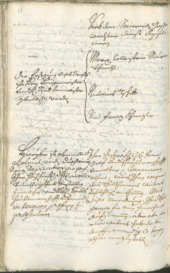 Civic Archives of Bozen-Bolzano - BOhisto Ratsprotokoll 1711/14 