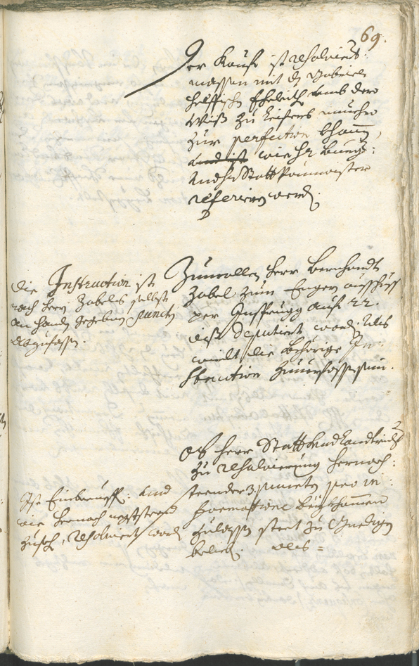 Stadtarchiv Bozen - BOhisto Ratsprotokoll 1711/14 