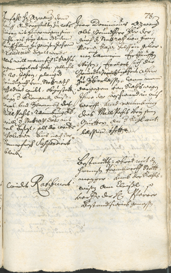 Stadtarchiv Bozen - BOhisto Ratsprotokoll 1711/14 