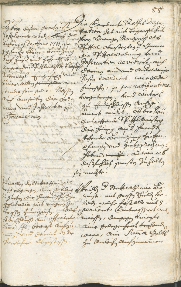 Civic Archives of Bozen-Bolzano - BOhisto Ratsprotokoll 1711/14 