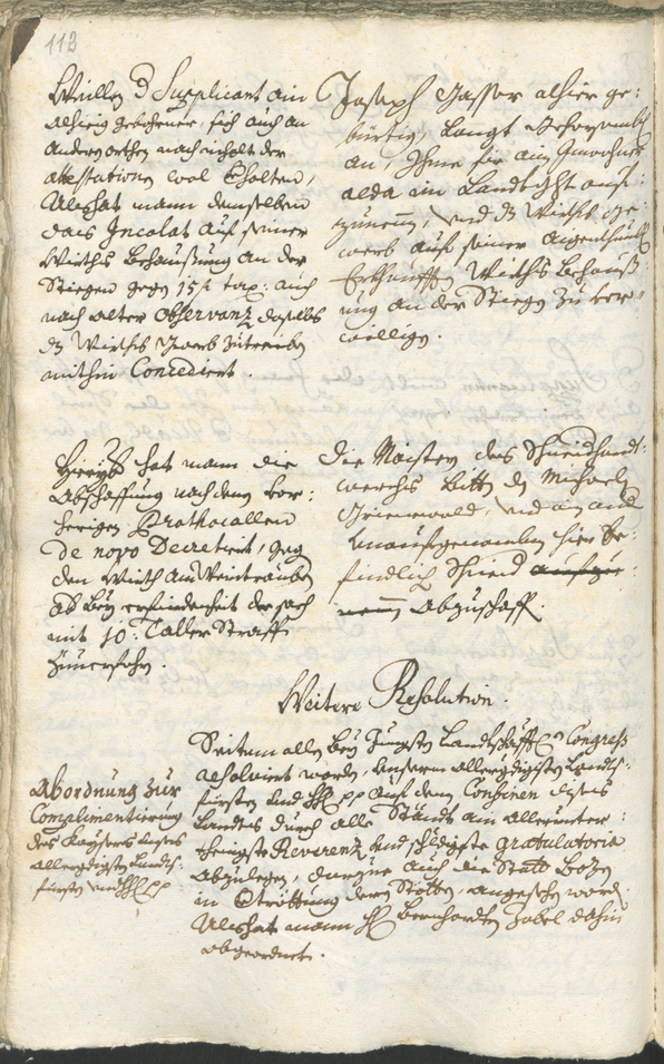 Civic Archives of Bozen-Bolzano - BOhisto Ratsprotokoll 1711/14 