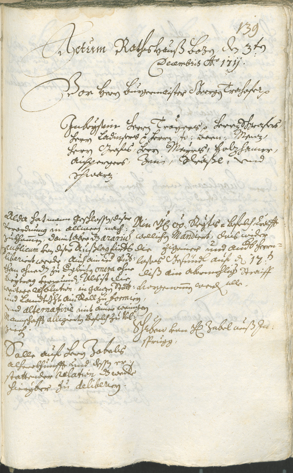 Archivio Storico della Città di Bolzano - BOhisto protocollo consiliare 1711/14 