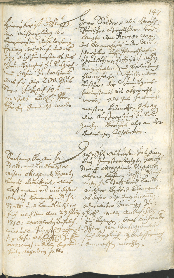 Civic Archives of Bozen-Bolzano - BOhisto Ratsprotokoll 1711/14 