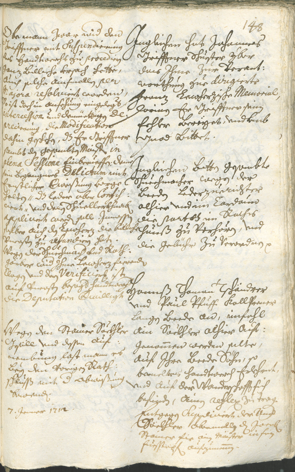 Civic Archives of Bozen-Bolzano - BOhisto Ratsprotokoll 1711/14 