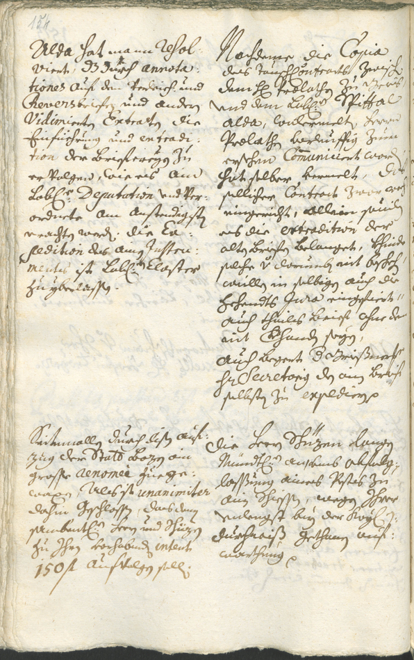 Stadtarchiv Bozen - BOhisto Ratsprotokoll 1711/14 