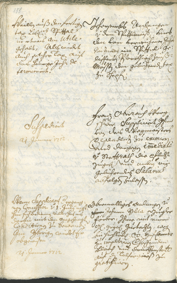 Civic Archives of Bozen-Bolzano - BOhisto Ratsprotokoll 1711/14 