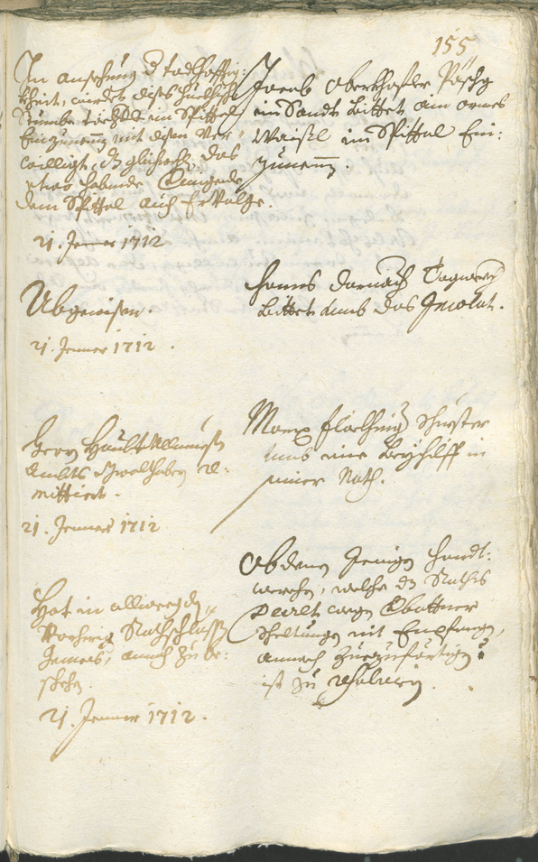 Civic Archives of Bozen-Bolzano - BOhisto Ratsprotokoll 1711/14 