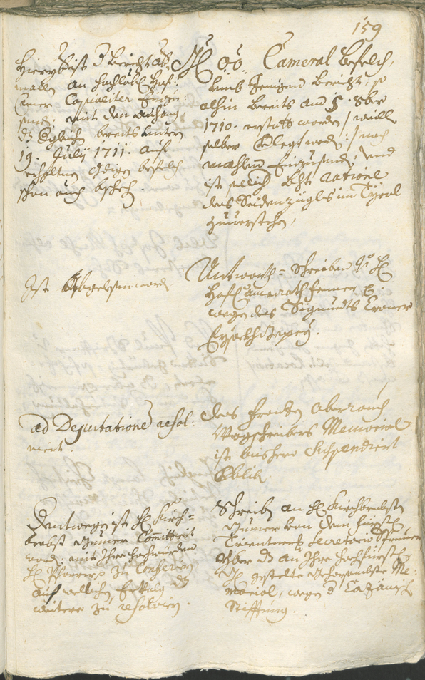 Archivio Storico della Città di Bolzano - BOhisto protocollo consiliare 1711/14 