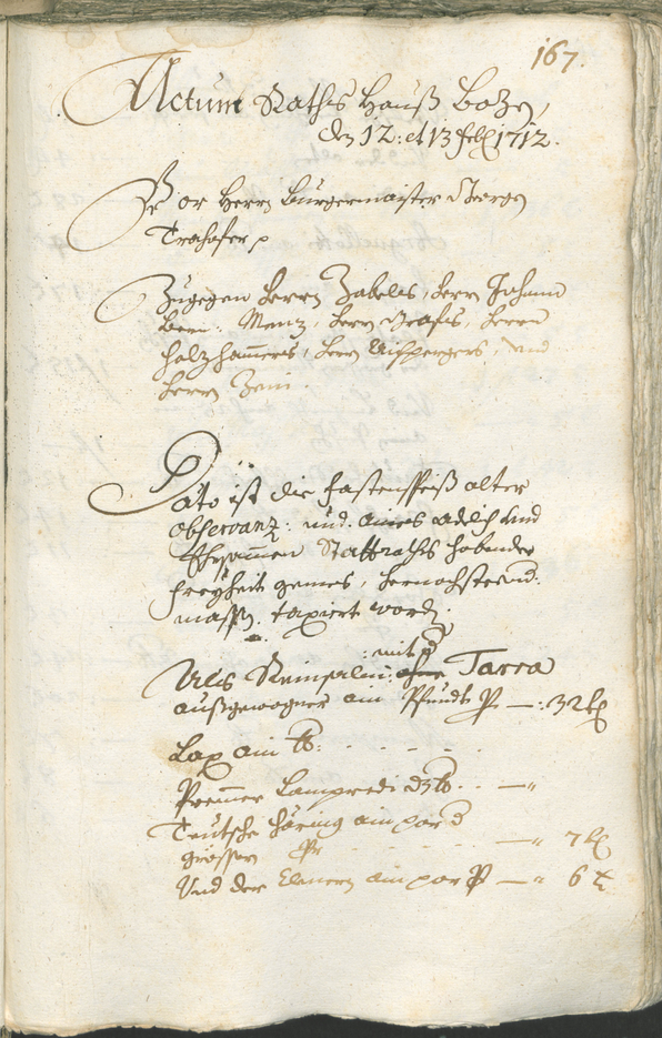 Civic Archives of Bozen-Bolzano - BOhisto Ratsprotokoll 1711/14 