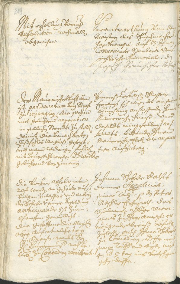 Civic Archives of Bozen-Bolzano - BOhisto Ratsprotokoll 1711/14 