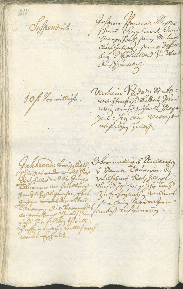 Stadtarchiv Bozen - BOhisto Ratsprotokoll 1711/14 