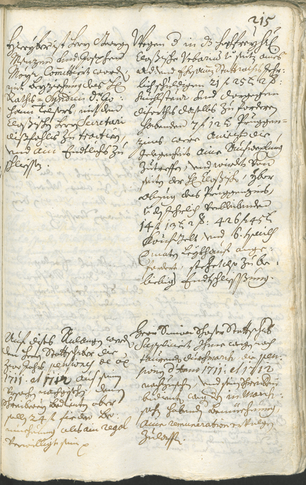 Civic Archives of Bozen-Bolzano - BOhisto Ratsprotokoll 1711/14 