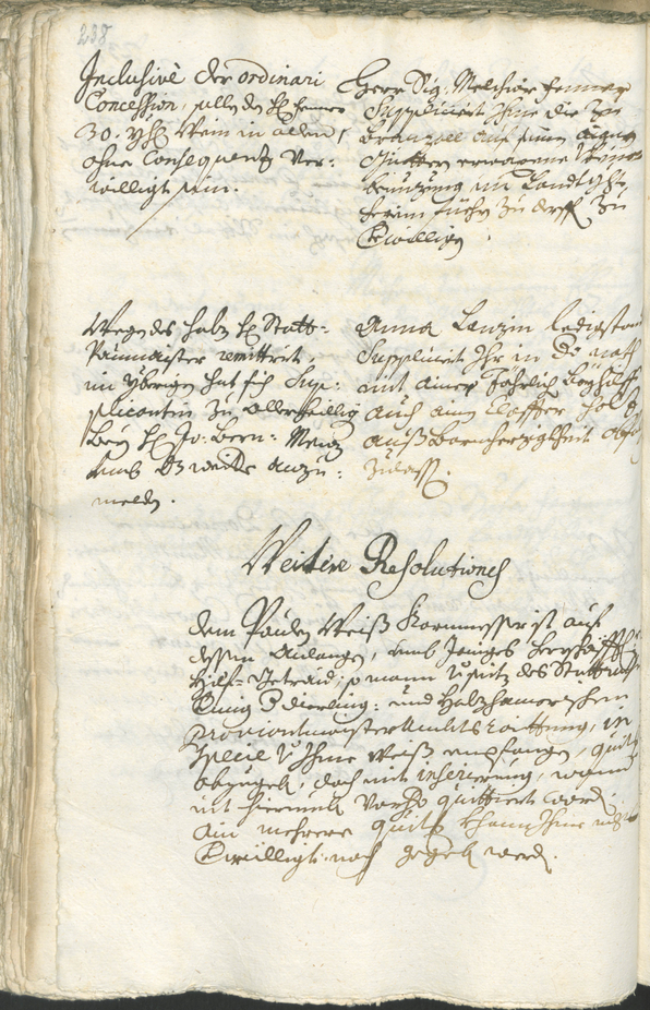 Stadtarchiv Bozen - BOhisto Ratsprotokoll 1711/14 