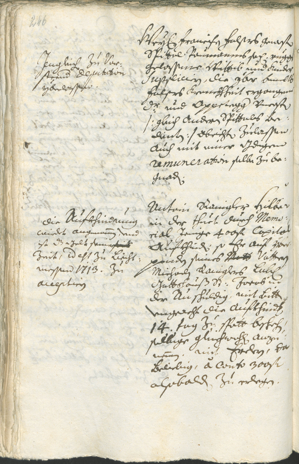 Civic Archives of Bozen-Bolzano - BOhisto Ratsprotokoll 1711/14 