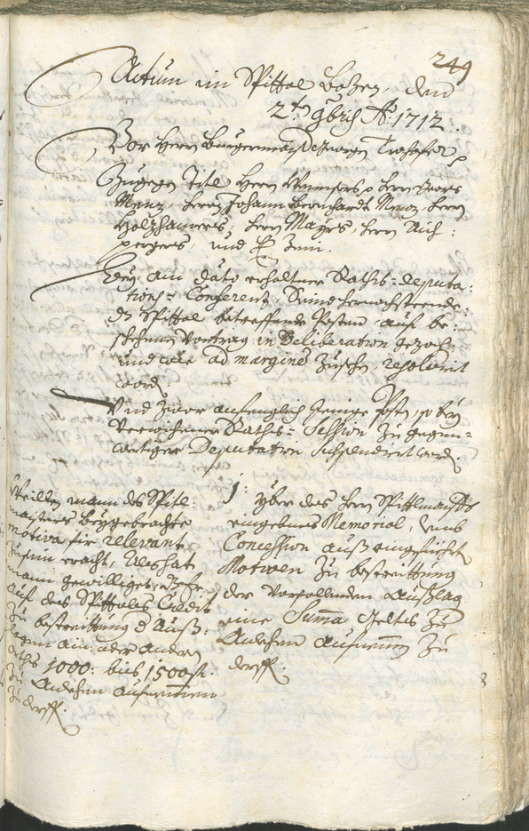 Civic Archives of Bozen-Bolzano - BOhisto Ratsprotokoll 1711/14 