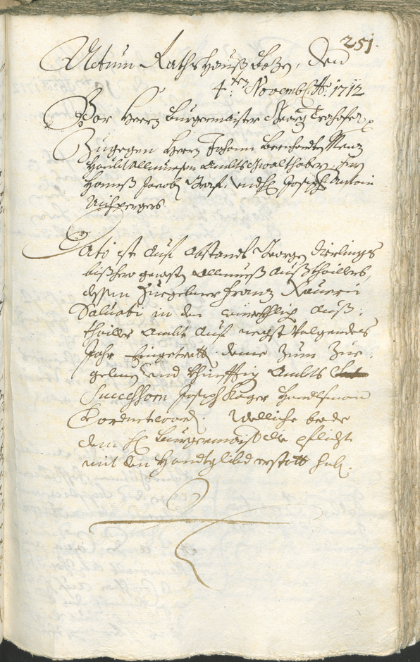 Civic Archives of Bozen-Bolzano - BOhisto Ratsprotokoll 1711/14 