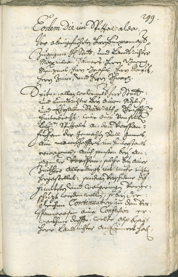 Stadtarchiv Bozen - BOhisto Ratsprotokoll 1711/14 