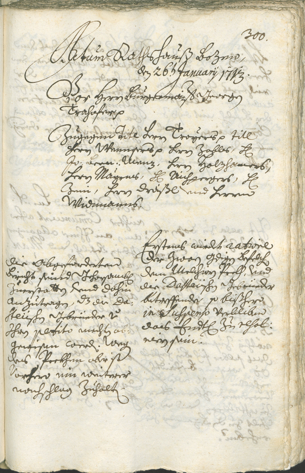 Civic Archives of Bozen-Bolzano - BOhisto Ratsprotokoll 1711/14 