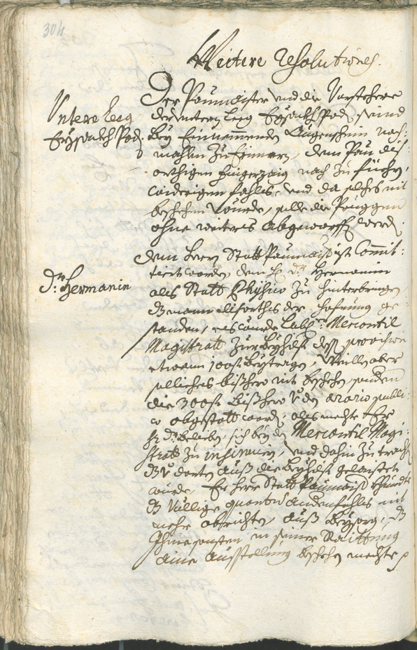 Civic Archives of Bozen-Bolzano - BOhisto Ratsprotokoll 1711/14 