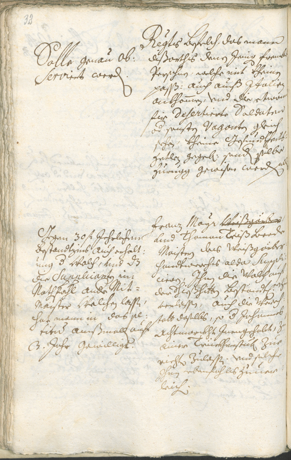 Stadtarchiv Bozen - BOhisto Ratsprotokoll 1711/14 