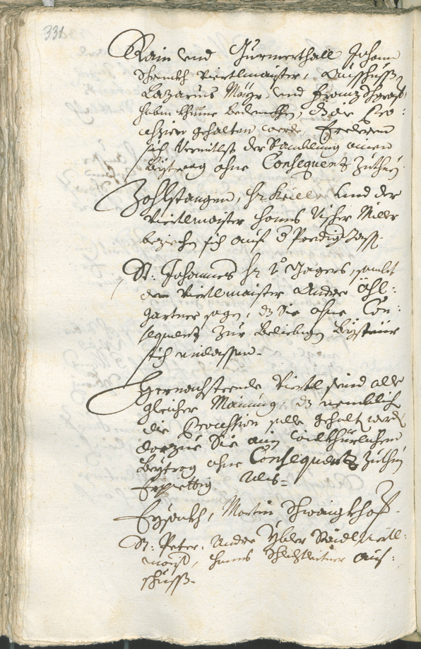 Civic Archives of Bozen-Bolzano - BOhisto Ratsprotokoll 1711/14 