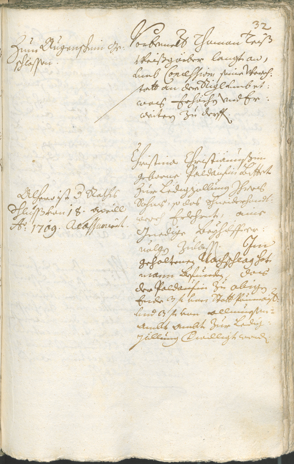 Civic Archives of Bozen-Bolzano - BOhisto Ratsprotokoll 1711/14 