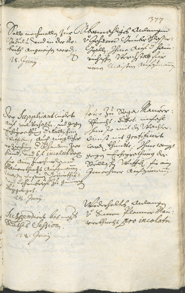 Civic Archives of Bozen-Bolzano - BOhisto Ratsprotokoll 1711/14 