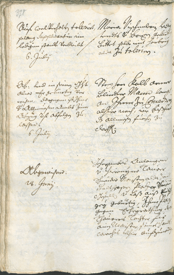 Civic Archives of Bozen-Bolzano - BOhisto Ratsprotokoll 1711/14 