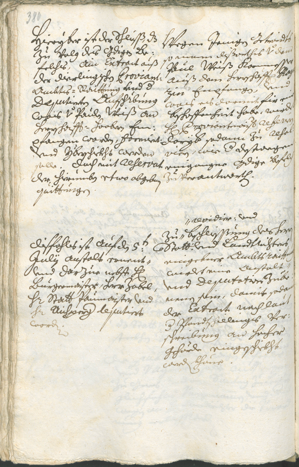 Stadtarchiv Bozen - BOhisto Ratsprotokoll 1711/14 