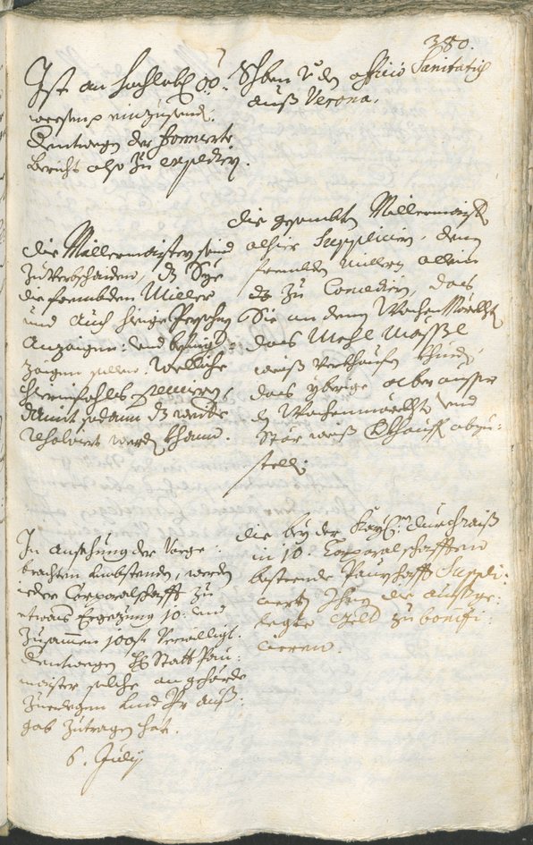 Archivio Storico della Città di Bolzano - BOhisto protocollo consiliare 1711/14 