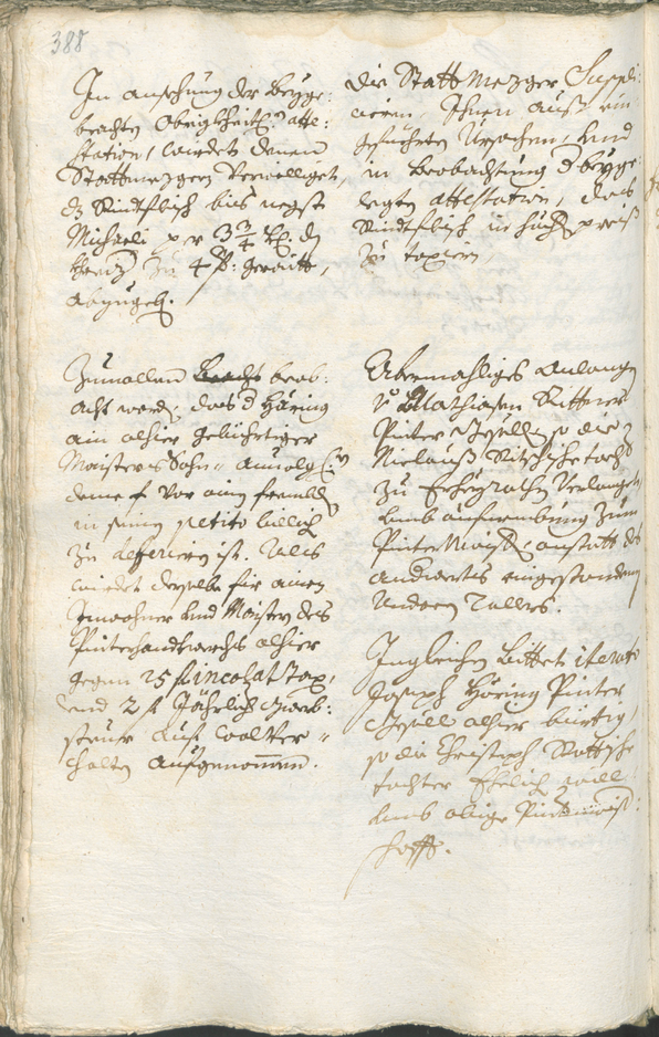 Civic Archives of Bozen-Bolzano - BOhisto Ratsprotokoll 1711/14 