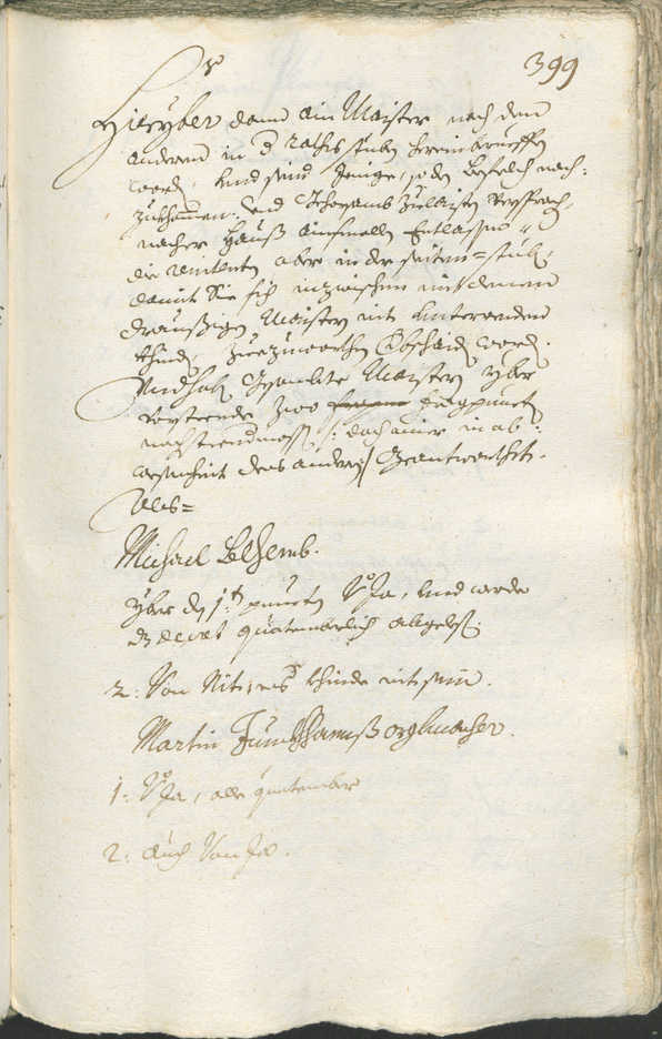 Stadtarchiv Bozen - BOhisto Ratsprotokoll 1711/14 