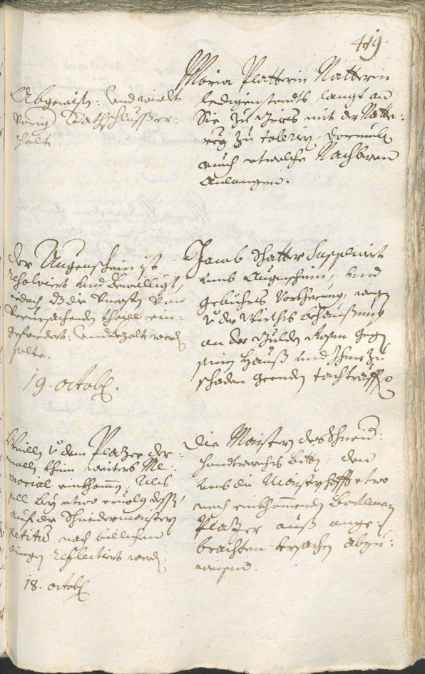 Civic Archives of Bozen-Bolzano - BOhisto Ratsprotokoll 1711/14 