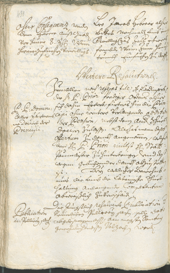 Stadtarchiv Bozen - BOhisto Ratsprotokoll 1711/14 