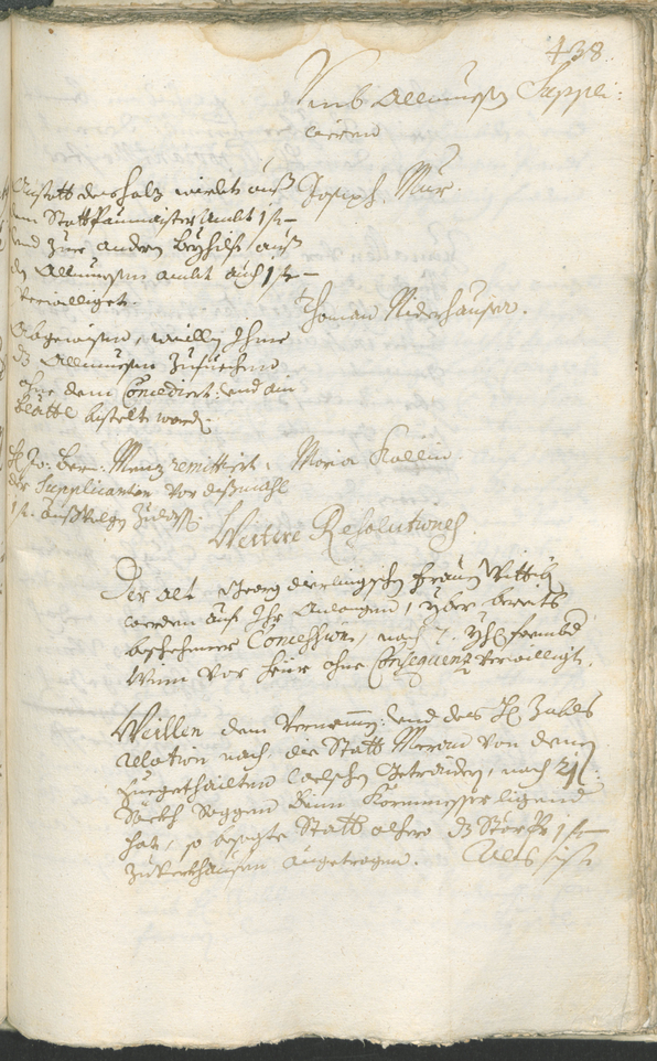 Civic Archives of Bozen-Bolzano - BOhisto Ratsprotokoll 1711/14 